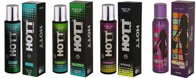 

Hott AQUA, CALYPSO, INTENSE Naughty Girl SUMMER Perfume - 150 ml(For Men & Women)