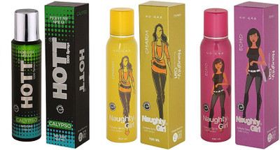 

Hott CALYPSO,CHARM and naughty Girl ECHO Perfume - 150 ml(For Men & Women)