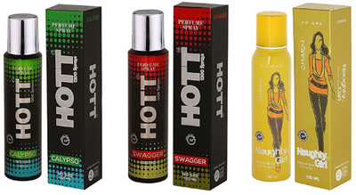 

Hott CALYPSO, SWAGGER and Naughty Girl CHARM Perfume - 150 ml(For Men & Women)