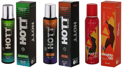 

Hott CALYPSO, MUSK and Naughty Girl FASHION Perfume - 150 ml(For Men & Women)