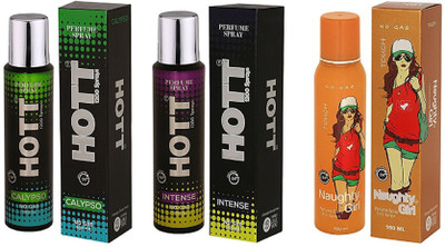 Hott CALYPSO, INTENSE and Naughty Girl TOUCH Perfume - 150 ml(For Men & Women)