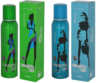 

Naughty Girl CRYSTAL, FEMME Eau de Parfum - 150 ml(For Women)