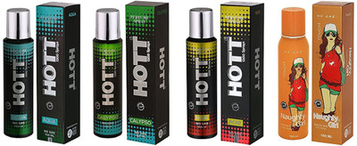 

Hott AQUA, CALYPSO, NOIR and Naughty Girl TOUCH Perfume - 150 ml(For Men & Women)