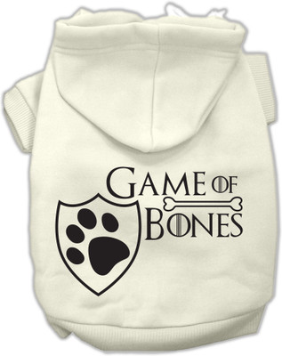 

Mirage Pet Products Hoodie for Dog(Cream, White