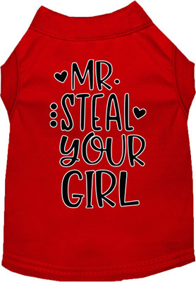 Mirage Pet Products T-shirt for Dog(Red