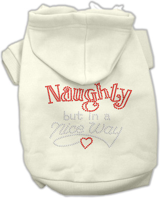 

Mirage Pet Products Hoodie for Dog(Cream, White