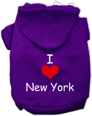 Mirage Pet Products Hoodie for Dog(Purple