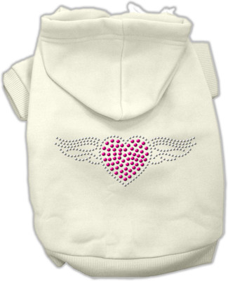 

Mirage Pet Products Hoodie for Dog(Cream, White