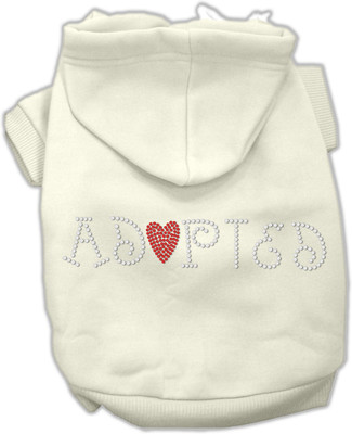 

Mirage Pet Products Hoodie for Dog(Cream, White