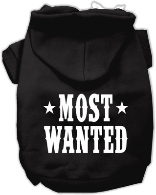 Mirage Pet Products Hoodie for Dog(Black
