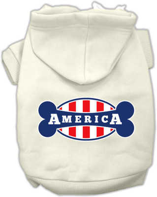 

Mirage Pet Products Hoodie for Dog(Cream, White