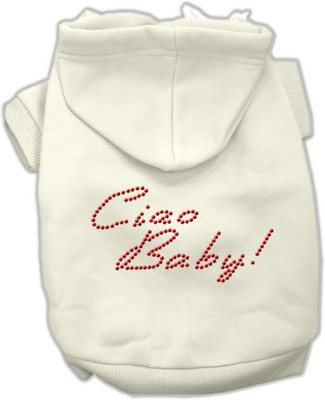 

Mirage Pet Products Hoodie for Dog(Cream, White