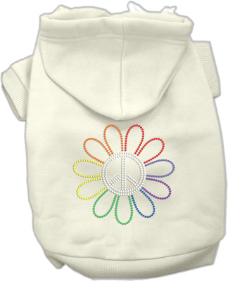 

Mirage Pet Products Hoodie for Dog(Cream, White