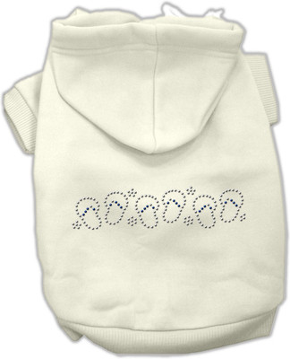 

Mirage Pet Products Hoodie for Dog(Cream, White