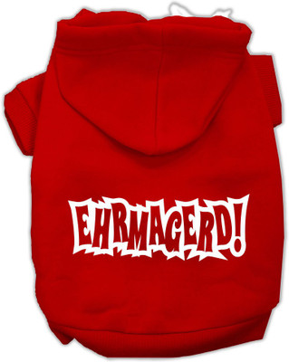 

Mirage Pet Products Hoodie for Dog(Red