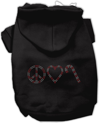 

Mirage Pet Products Hoodie for Dog(Black