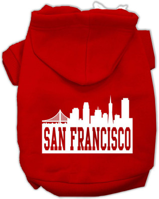 Mirage Pet Products Hoodie for Dog(Red