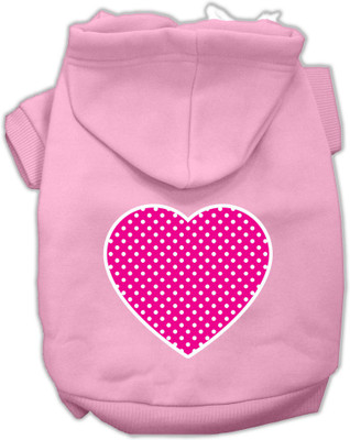 Mirage Pet Products Hoodie for Dog(Light Pink
