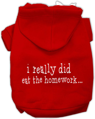 Mirage Pet Products Hoodie for Dog(Red