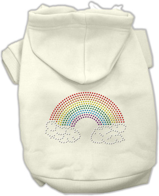 

Mirage Pet Products Hoodie for Dog(Cream, White