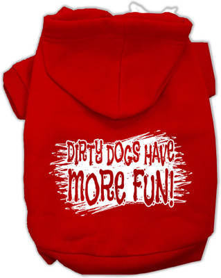 Mirage Pet Products Hoodie for Dog(Red