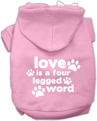 

Mirage Pet Products Hoodie for Dog(Light Pink