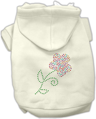 

Mirage Pet Products Hoodie for Dog(Cream, White