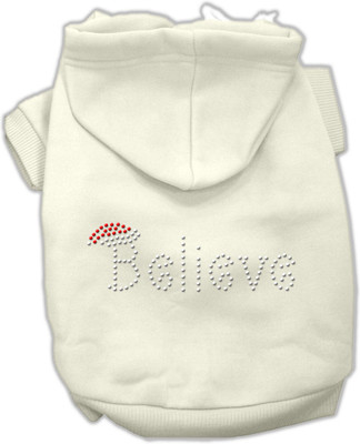 

Mirage Pet Products Hoodie for Dog(Cream, White