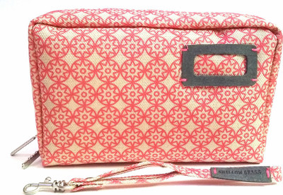 CrazyHut Shallow Grass Multipurpose Utility Pouch(Pink)