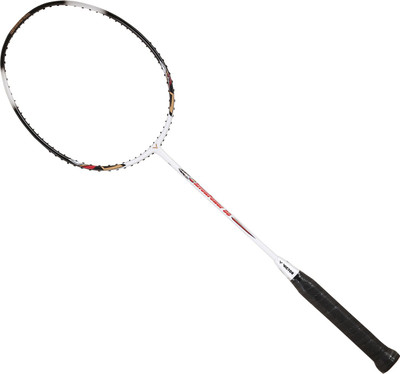 

Victor Arrow Power 80 Unstrung Badminton racket tension upto 30lbs (3U) White Strung Badminton Racquet(G5 - 3 Inches, 89 g)