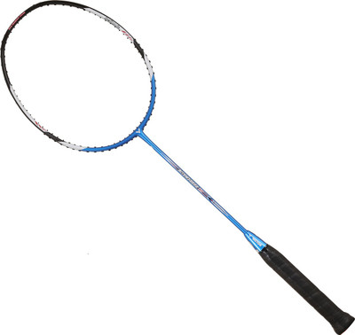 

Victor Arrow Speed 12 Unstrung Badminton racket tension upto 30lbs (3U) Blue Strung Badminton Racquet(G5 - 3 Inches, 89 g)