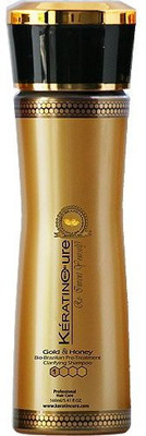 

Keratin Cure Gold & Honey Clarifying AntiResidue Purifying Bio Shampoo(160 ml)