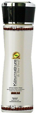 

Keratin Cure Color & Keratin Safe Sulfate Free Shampoo With Aloe Chocolate Max Daily Use(160 ml)