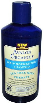 

Avalon Organics Bulk Saver Scalp Normalizing Shampoo Tea Tree Mint Therapy(414.03 ml)