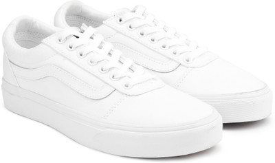

Vans Ward Sneakers For Men(White, (canvas) white/white