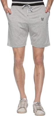 3SIX5 Solid Men Dark Blue Basic Shorts 3SIX5 Solid Men Dark Blue Basic Shorts