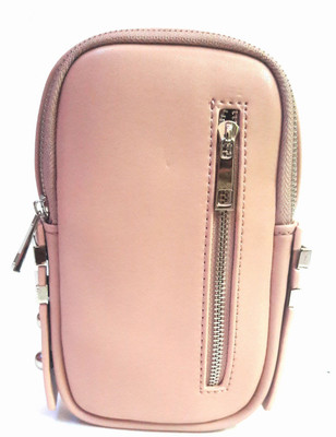 CrazyHut Girls Evening/Party, Casual, Formal Pink Leatherette Sling Bag