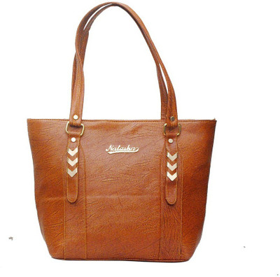 

Case Finder Women Brown PU Hand-held Bag