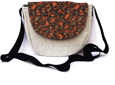 

WOCA DESIGNS Women Multicolor Canvas, Cotton Sling Bag