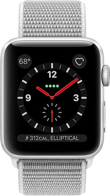 Apple Watch Series 3 MTF02HN/A (GPS, 38mm) Space Gray Aluminum Case with Sport Band (Black)