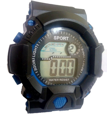 

Ismart art Black Army Led Digital Mens & Boys Watc Transperent Smartwatch(Black Strap All)