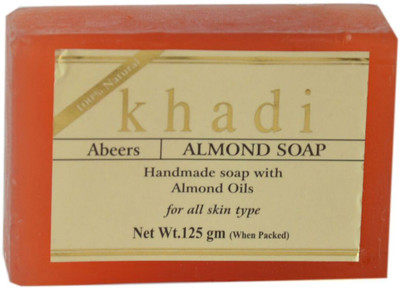 

ABEERS PURE ESSENCE ALMOND SOAP WITH ESSENTIAL OILS(125 g, Pack of 5)