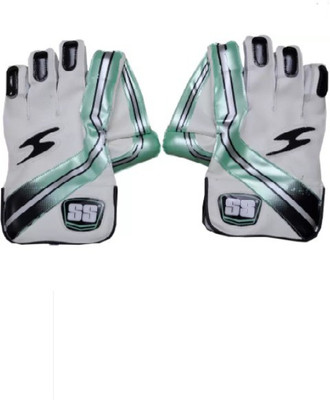 

SS dragon Wicket Keeping Gloves (Men, Multicolor), White