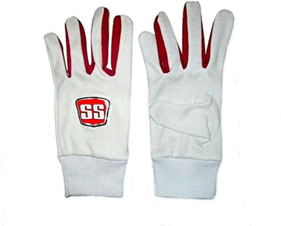 

SS Cricket Batting/Wicket Keeping Inner Gloves-Player Series-Full Size Wicket Keeping Gloves (Free Size, White)