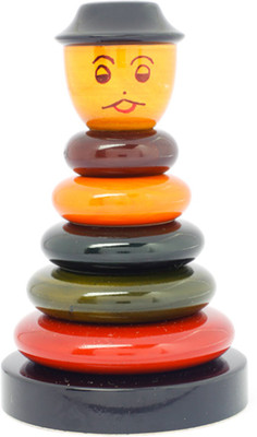 

Kingini Stacking Wooden Toy - Hat(Multicolor)