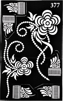 

ARR Henna Stencils HS 377(henna stencil sticker)