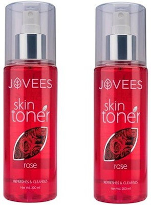 

Jovees Rose Skin Toner (Pack of 2)(200 ml)