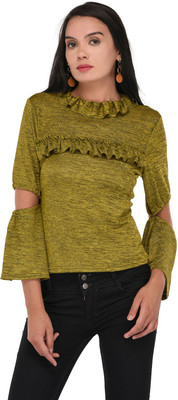 Benoit Party Full Sleeve Self Design Women