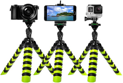 

IKacha GP02 Tripod Kit(Black, Green, Red, Grey, Supports Up to 300 g)