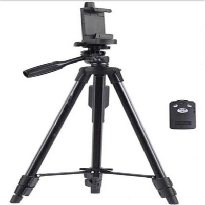 

gunvaan VCT- 5208 heavy duty tripod with remote Tripod Tripod(Black, Supports Up to 1500 g)